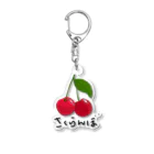 ひろ姐🍒商店のさくらんぼ（ひらがな） Acrylic Key Chain