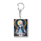 AI Fantasy Art ShopのPrincess transcends time① Acrylic Key Chain