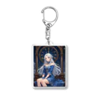 AI Fantasy Art ShopのPrincess transcends time② Acrylic Key Chain