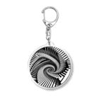 riotriffs_punksのspiral Acrylic Key Chain