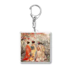 AQUAMETAVERSEの優雅な花見桜の花満開　なでしこ1478 Acrylic Key Chain