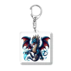 アミュペンのどこか空想的で美しい存在「ドラゴン」 Acrylic Key Chain