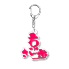 浪花のかず吉の京さん歩 Acrylic Key Chain