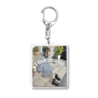 睡蓮ちゃんの睡蓮ちゃん アクリルキーホルダー I love alcohol Ver. Acrylic Key Chain