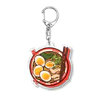 みっきりのお店のラーメン好きの証 Acrylic Key Chain