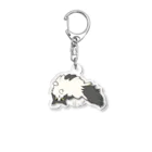 FURONEKOのへそ天ニッセくん Acrylic Key Chain