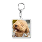 あすたんしょっぷのにっこにこわんわん Acrylic Key Chain