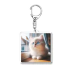 I-Shwのぬっこ Acrylic Key Chain