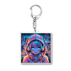 RoseTarot888Shopのtokyo midnight Girl アクリルキーホルダー