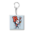 john_maの考えるB棒 Acrylic Key Chain