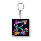 -sorairo-のイニシャル・B Acrylic Key Chain