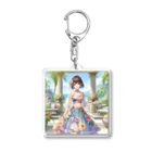 かるるんショップの夏と南国と休日と Acrylic Key Chain