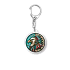 lblのNative American eagle Acrylic Key Chain