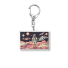 JoyfulMomentsCraftsのビートルくん未知との遭遇 ー Beetle's Encounter with the Unknown ー Acrylic Key Chain