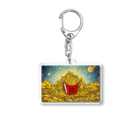 JoyfulMomentsCraftsの黄金とポテト ー Golden and Potato ー Acrylic Key Chain