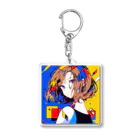 みっきりのお店の女性 3 【デ・ステイル】 Acrylic Key Chain