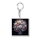 k8646のあなたへ送る素敵な花束 Acrylic Key Chain