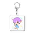 Doll Fantasyの藤木紫乃／キラキラ／透過なし Acrylic Key Chain