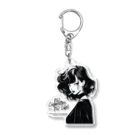 KUSUZINIA'S SHOPのSmoking Lady (ver.1) Acrylic Key Chain