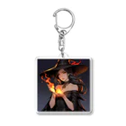 imoimo2022の魔女 Acrylic Key Chain