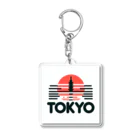 aoharu2005の東京 Acrylic Key Chain