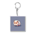 SimplicitySmilesのこの可愛いキャラは犬？犬じゃない？その正体は謎… Acrylic Key Chain