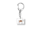 腑抜け猫の散歩猫 Acrylic Key Chain