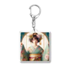 Mr_Geishaの和 girl Acrylic Key Chain