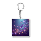 Hojo_Gorozaemonの紫蝶・壱 Acrylic Key Chain