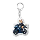 kemono-friendのネコライダー Acrylic Key Chain