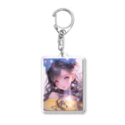 がーるずしょっぷのキラキラガール Acrylic Key Chain