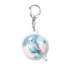 コトリショップのPuri セキセイインコ Acrylic Key Chain