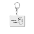 ブヒーズのBuhheeee's　Oracho※パグ※カラー付 Acrylic Key Chain