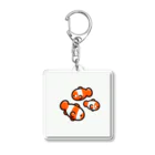 uminoikimonのクマノミちゃん Acrylic Key Chain