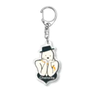 Cheroritaの胸筋、見せてるから Acrylic Key Chain