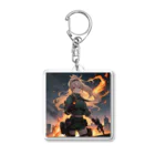 rn425の戦場の少女 Acrylic Key Chain