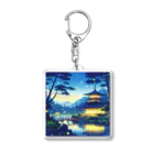 ソラのお店屋さんの蛍(昔の情景風) Acrylic Key Chain