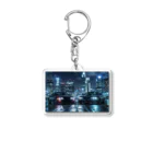 EMZEQ【グッズ】の車 デジタルアート Acrylic Key Chain