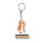 八十三ファミのバーチャルギャングショップの ふぁみ x ひとふたきり ときしっくぐらまー Acrylic Key Chain