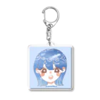 SHOP 琥珀糖のまみのおそらちゃん Acrylic Key Chain