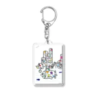 Noedewamaiのボロい潜水艦や港 Acrylic Key Chain