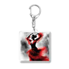 asaka12のフラメンコ Acrylic Key Chain