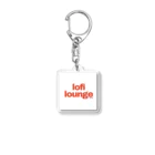 Lofi LoungeのLofi Lounge 赤 Acrylic Key Chain