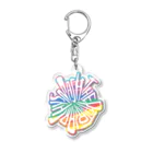 cdh-designの【Pride】 Smash the Patriarchy Acrylic Key Chain