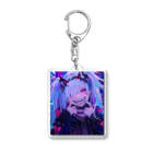 kirakiraのCrazy★girl Tシャツ001 Acrylic Key Chain