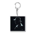 yuyupopo44のSilhouetteStrength Acrylic Key Chain