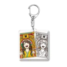 39キリリンの笑う門には福来る Acrylic Key Chain