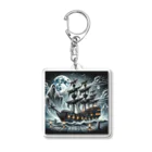 海の幸の幽霊海賊船 Acrylic Key Chain