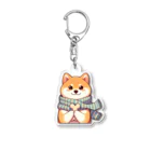 藤櫻峯久のトキメキしばこちゃん２ Acrylic Key Chain