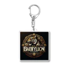 BabylonChannel 🎨 ✝️ ❤️‍🔥の虎　Babylon Acrylic Key Chain